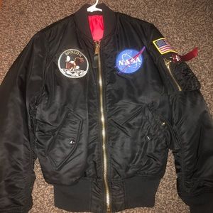 ALPHA INDUSTRIES APOLLO BOMBER JACKET! ✈️